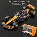Bburago 1:43 2025 F1 Alloy Car Model Formula Racing Die Cast Toy SF25 RB21 W16 MCL39 Red Bull Mercedes Ferrari McLaren