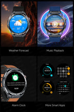 ECG High-end Health Smart Watch Men Blood pressure lipids bloodoxygen Body analysis Uric acid Health Tracker Smartwatch Men lady