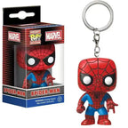Funko Pop Iron Man Spider-Man Black Panther Captain America Toy Pendant Peripheral Keychain Boy Birthday Gift Christmas Gift