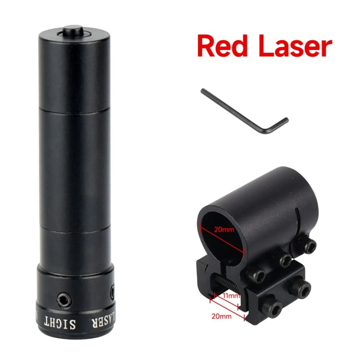 Outdoor Red Dot Red/Green Laser Sight Hunting Accsesories Sports Long Distance Laser Calibrator for 11/20mm Rail