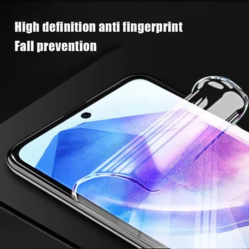 Hydrogel Film For Poco X6 F6 X5 F5 M6 M7 X7 F7 Pro Screen Protector For Xiaomi Redmi Note 12 13 9 10 11 15 14 Pro 10C Soft Film Secondary image