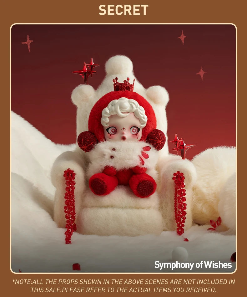 POP MART SKULLPANDA Winter Symphony Series Blind Box Mystery Box Guess Bag Toys Doll Cute Anime Figure Desktop Ornaments