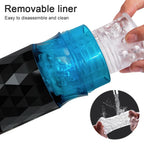 Telescopic Rotation Male Masturbator Cup Vagina 7 Thrusting Masturbation Cup Sex Toys for Men Automatic Piston Mastubator