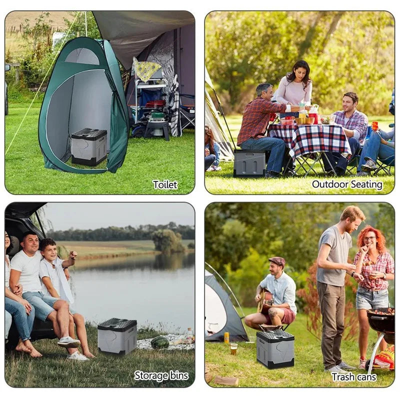 Equipment Portable Car Folding Toilet Toilet Camping Emergency Artifact Car Travel Outdoor Mobile Toilet Camping multitool