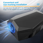 Wall Mounted Automatic Hand Dryer Sensor US Plug High Power Motor Compact  Dryer Sensor Quiet Dryer for Kitchen Bedroom Hotel