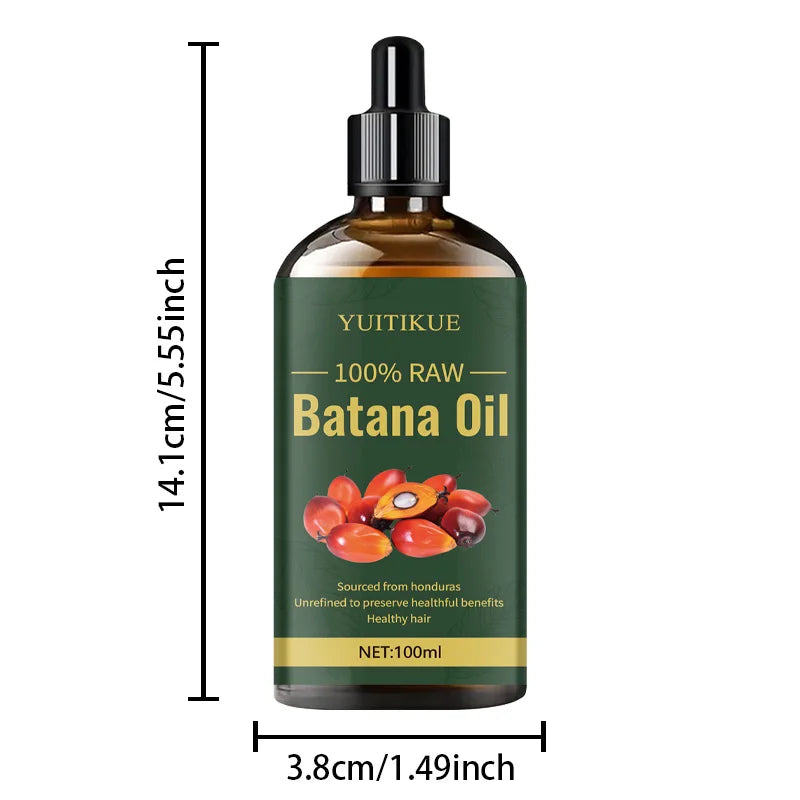Batana Hair Care Oil, plant-based formula, repairs damaged hair, smooths hair, nourishing hair oil