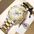 POEDAGAR Fashion Ladies Watch Top Elegant Week Date Woman Clock Quartz Stainless Steel Luminous Waterproof Women's Watches Reloj