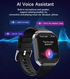 LIGE 2026 New AI Healthy Diagnose Smart Watch Blood Lipid Uric Acid Bluetooth Call Blood Pressure Health Smartwatch Men Women