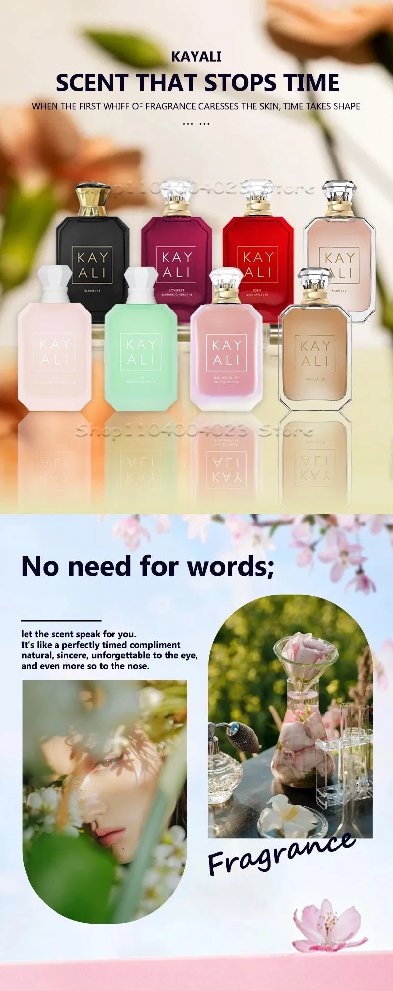 KAYALI 100ml EDP Intense Spray - Sweet Fruity Floral & Warm Woody Unisex Fragrance | Long-lasting, Confidence-Boosting Scent