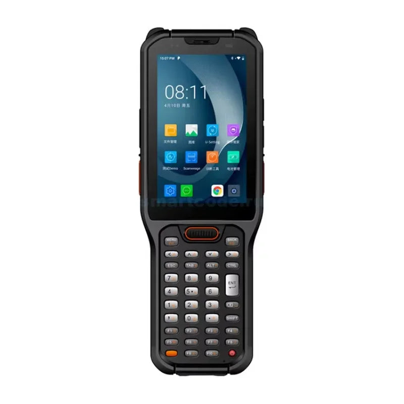 UROVO RT40 Digital Keyboard Pdas Android 10 4G Inventory Handheld Barcode Scanner Mobile Data Terminal Rugged Pda Main image