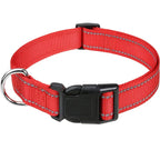 Pet Dog Collar Nylon Reflective Neck Collar for Small Medium Large Dog Pet Leash Collars for Dog Supplies Pet Accessories