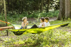 Outdoor Camping Hanging Portable Bed Triangle Hammock Portable Multi Person Aerial Mat  travel Convenient Sleep Hammock bed