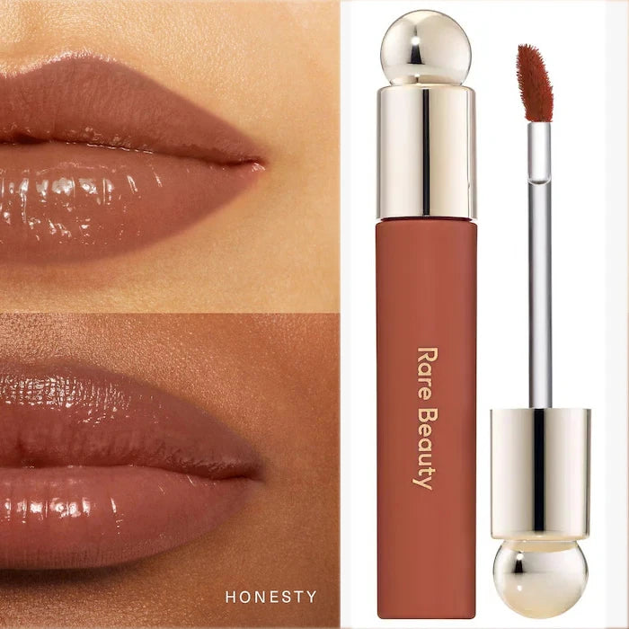 Rare Beauty Melting Cream Blush Makeup Matte Pearlescent Texture Glitter Blush Highlighter Bright nourish moisturize Lip Gloss