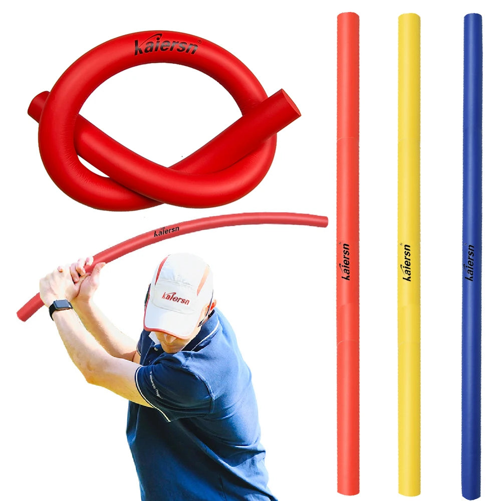 Kaiersn Indoor Solf Golf Multi-functional Swing Aid Power Stick Swing Trainer Soft Baton Training Power Whip Foam Swing Stick Main image