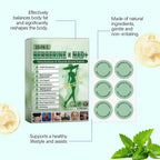 Berberine Patch Nano Microneedle Patch with Natural Ingredients, Daily Weight Management Body Firming Sticker for Women Men