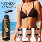 100ml Tanning Spray: Lightweight Texture, Moisturizing, Beautiful Black Tone, Creates a More Wild and Confident Look. Large Capacity, Beautiful Tan Finish, Streak-Free, Quick-Drying, No Tanning Effect.