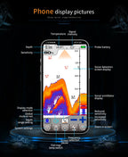 Erchang F68 WIFI Fish Finder 100M Wireless Fishing Sounder Echo Sounder Detect Finder fishing for Lake Sea Fishing IOS& Android