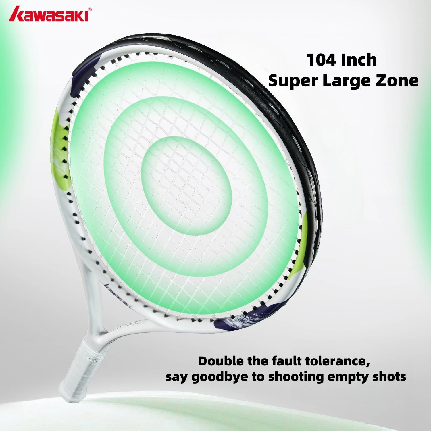 Kawasaki Light Tennis Rackets Set Carbon Composite Racquet Set KD1&PD1 Beginner Professional Shooting Men and Women Training Set