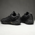 HIKEUP Non-slip Men Hiking Shoes Breathable Outdoor Wear Resistant Splashproof Climbing Men Sneaker Tourism Mountain Shoes