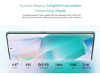 Cubot Hafury Meet, Smartphone Android, 6.67" 120Hz AMOLED Curved Screen, 24GB RAM(12GB+12GB), 256GB ROM, Helio G99,100MP,NFC,
