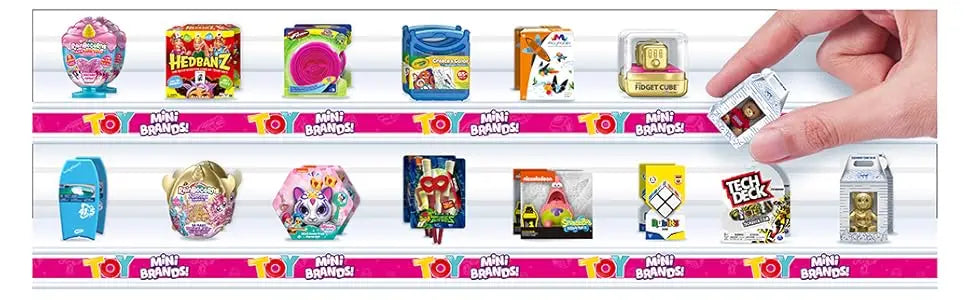 Zuru 5 Surprise Mini Brands Toys Toy Mini Brands Series 2 Mystery Capsule  Toy Store Shopping Toy Mini Brands Collecting Toys