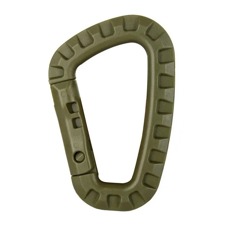Tactical Carabiner Carabina Karabiner Clip Plastic Cadet Hiking Camping