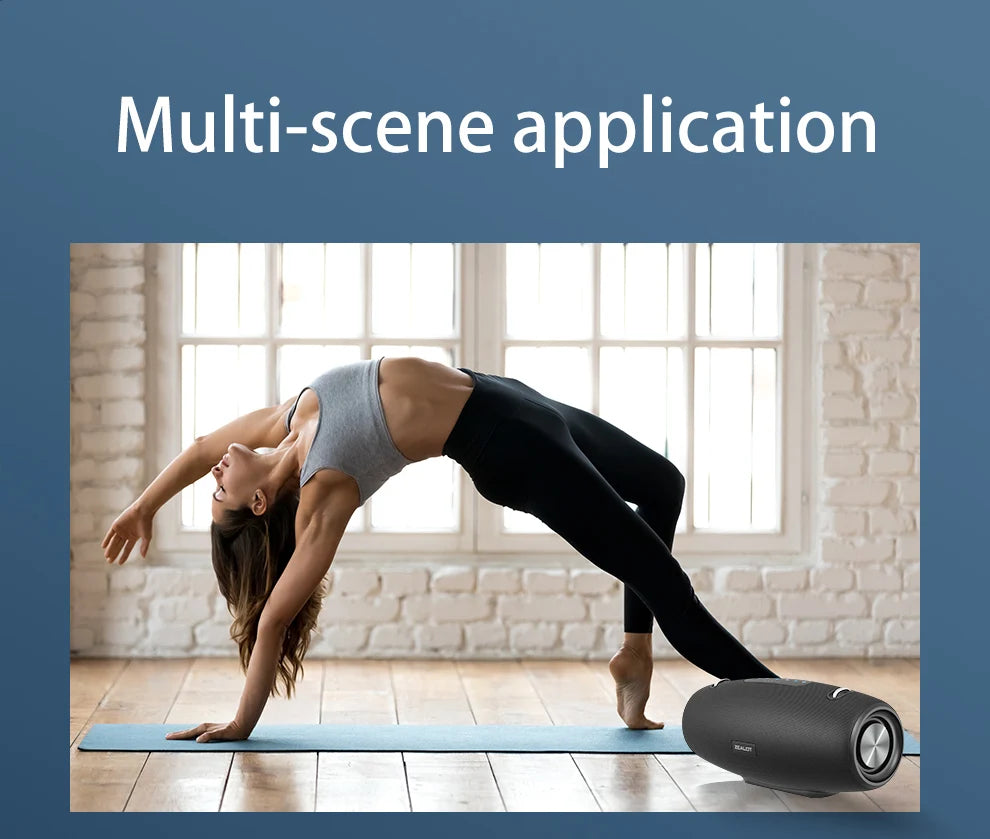 ZEALOT S67 Portable Bluetooth loudspeaker with Shoulder belt Outdoor Waterproof Stereo Sound Strong Bass 40H Playback