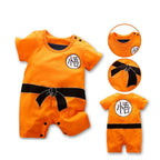 Anime Clothes Baby Vegeta Rompers Newborn Kuririn Roshi Training Outfit Infant Kids Halloween Cartoon Cosplay Costume Jumpsuit