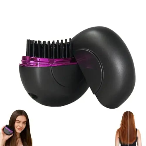 Mini Hair Straightener Rechargeable Portable Hair Straightener Brush Rechargeable Fast Heating Hot Portable Travel for Women Main image