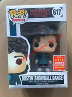 NEW!!! FUNKO POP Stranger Series #1462 Eddie #1250 Dustin Steve Robin Eleven Vinyl Action Figure Collection Models for Gifts