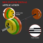 Adjustable Barbell Weight Set, 40lb /20kg Adjustable Free Weights for Home and Gym Workout Strength Training