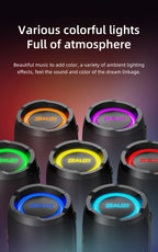 ZEALOT-S76 50W Portable Super Subwoofer Portable Speaker Home Outdoor Waterproof Column Bluetooth Speaker Sound Box