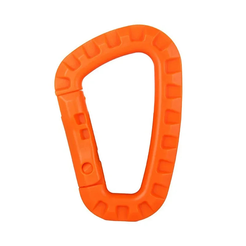 Tactical Carabiner Carabina Karabiner Clip Plastic Cadet Hiking Camping