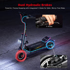 New HALO KNIGHT T107Pro Large Display Smart Escooter Adults 60V 38.4Ah Battery 3000W Dual Motor 95KM/H Powerful Electric Scooter