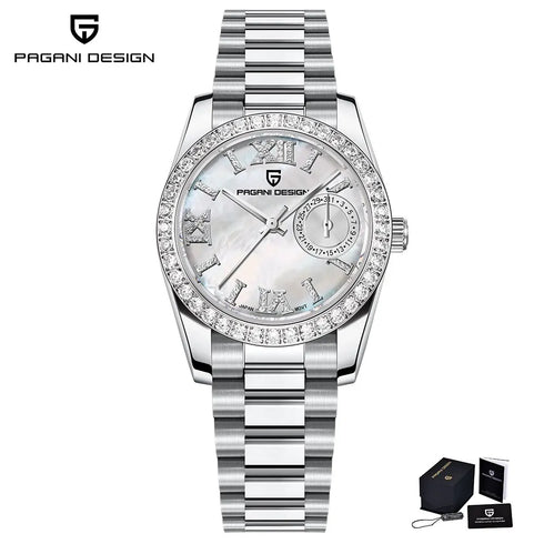 PAGANI DESIGN 2026 New 32MM Women's Wristwatch Elegant Luxury Quartz Watch For Women Fashion Waterproof Watches Sapphire Clock