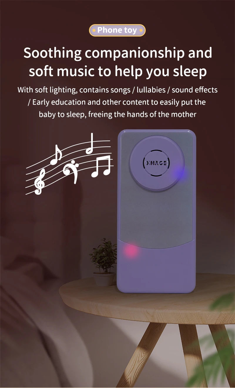 Toy Cell Phone Educational Toys Cellphone Baby Kid Educational Toy Phone Mobile Phone Model Toy for Children Birthday Xmas Gift