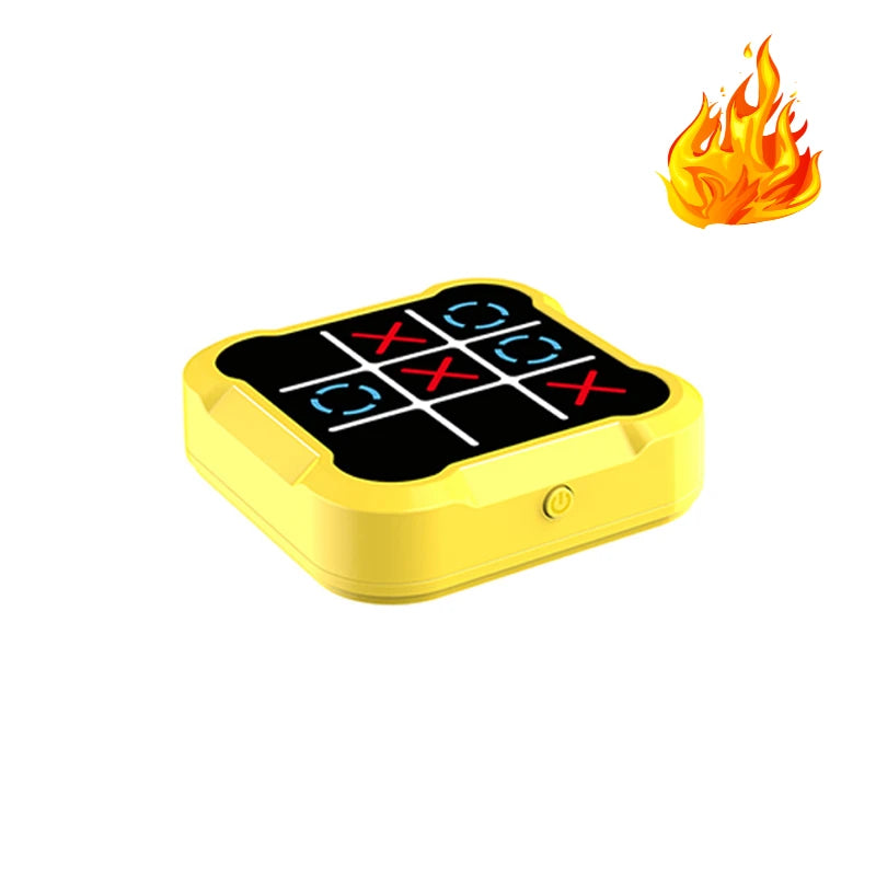 1Pcs Tic-Tac-Toe Board Games for Adults Kids Montessori Puzzle Table Game Chess Set Portable Portable Table Games Tic-Tac-Toe