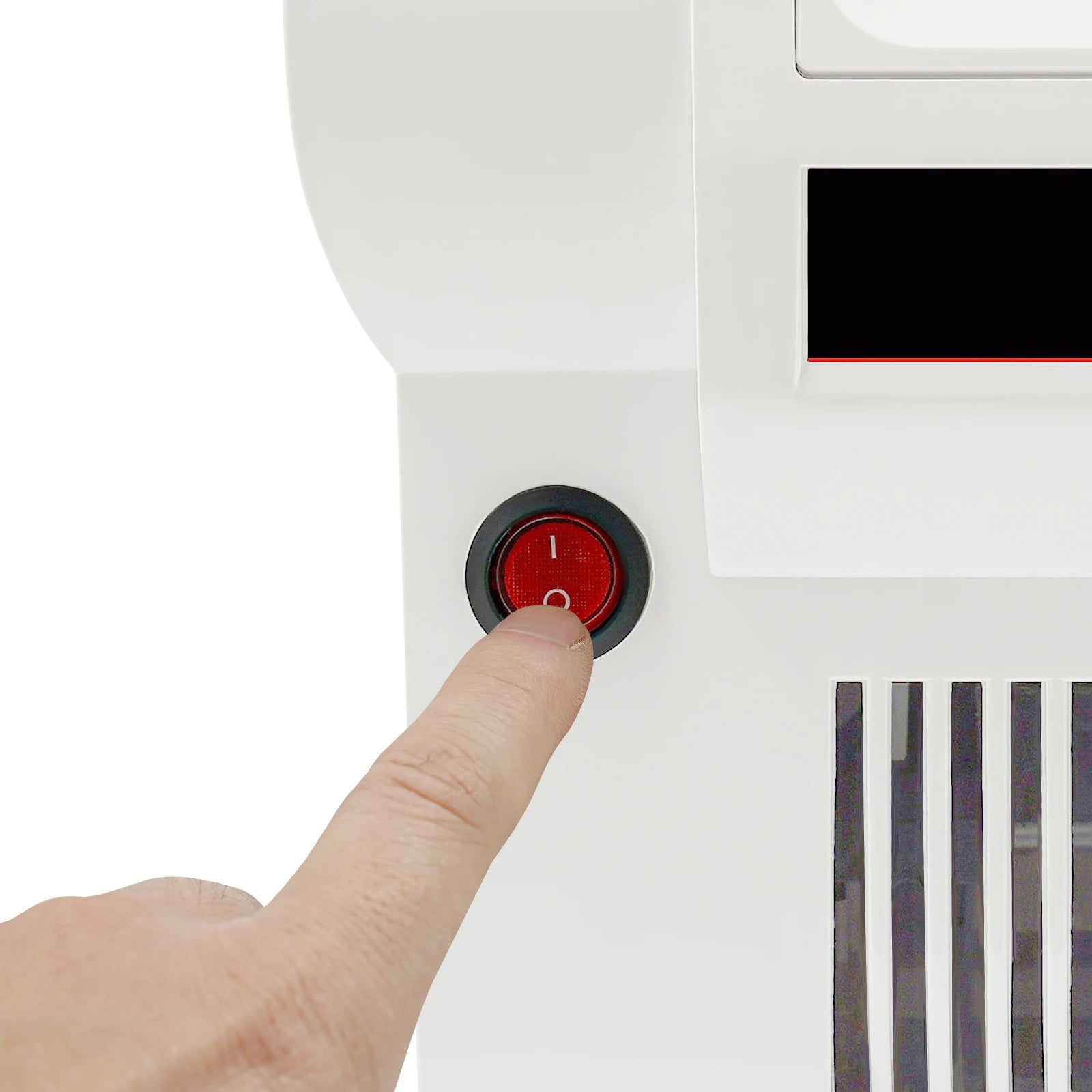 Electric Hand Dryer Compact Wall Mounted Automatic Air Hand Dryer with Infrared Sensor for Commercial Bathroom Hotel and Home