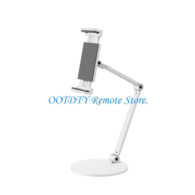 Heavy Duty Aluminum Tablets Stand With Rotating Base Ergonomic Support For Watching Movie And Reading Books