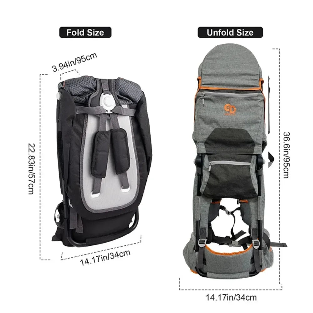 1 Pcs Child Carrier Saddle Shoulder Straps Children Travel Bag with Shoulder Straps Dad Hiking Single Shoulder Baby Carrier