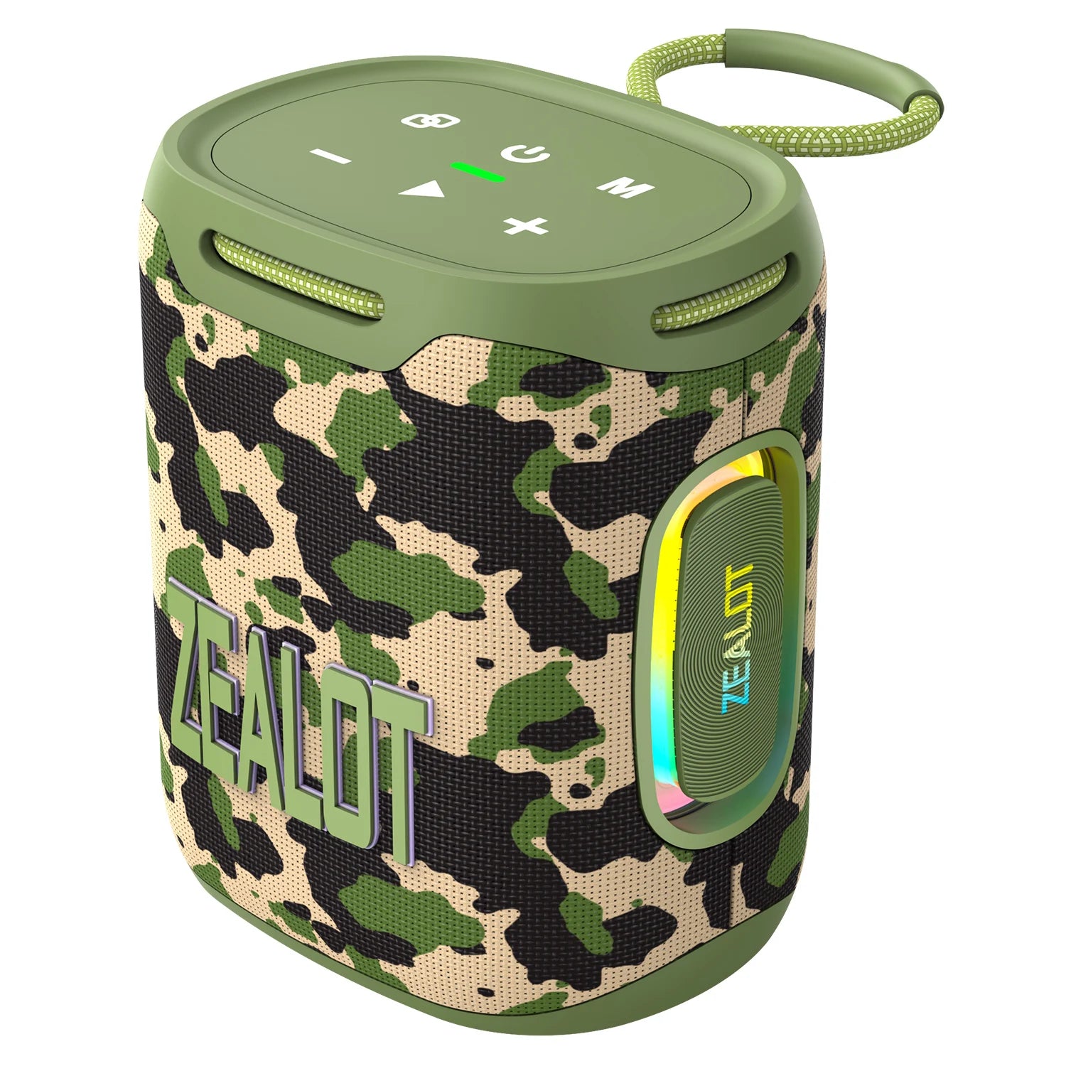 S122 25W Wireless Bluetooth Speaker Outdoor Portable Mini Waterproof Speaker with Light 6000mAh Battery Bass Boost for Outdoor