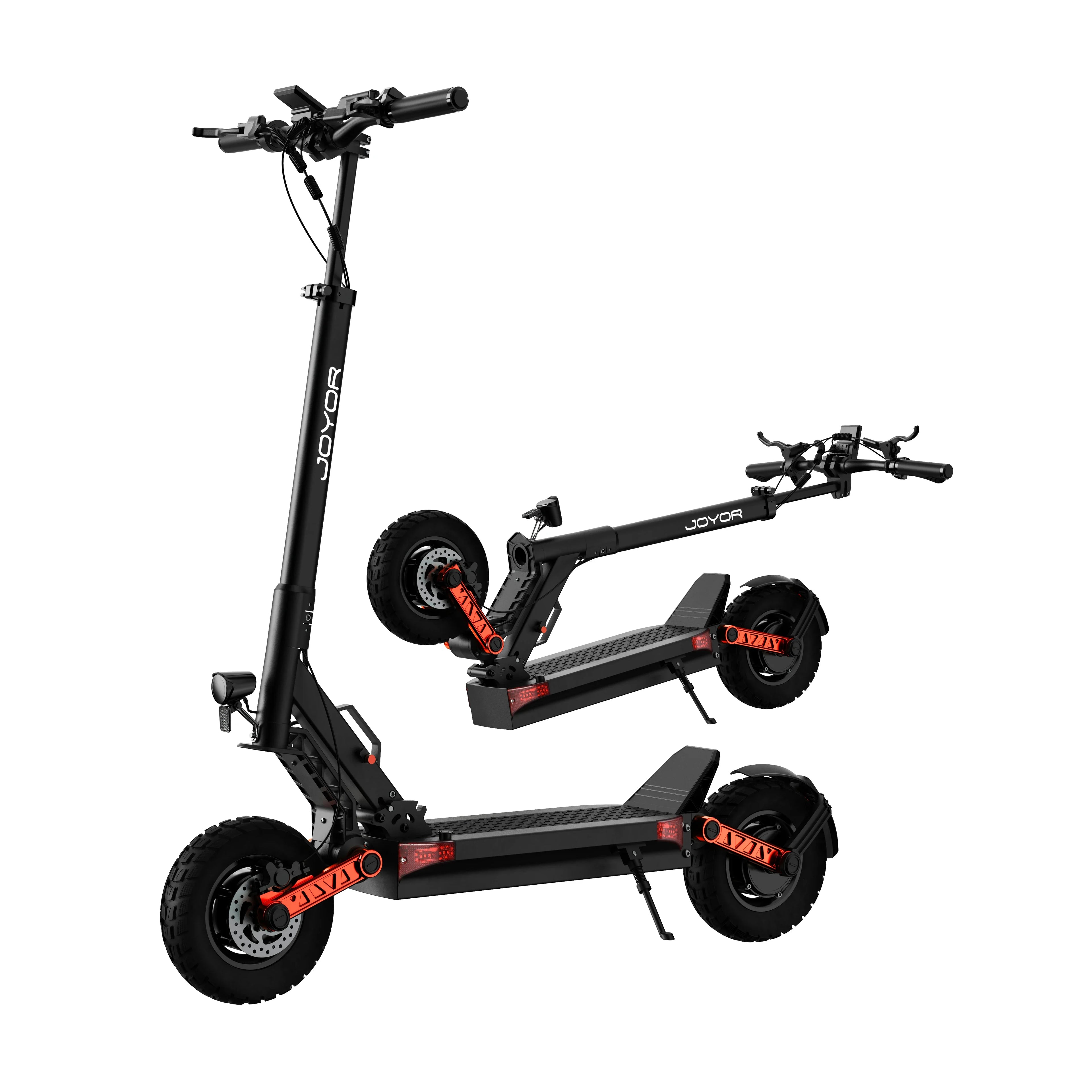 JOYOR S10-S-Z E Scooter 60V 18Ah Dual Motor 2000W 10 Inch Tire Adult Black Escooter Max Speed 65km/h Range 70-85km