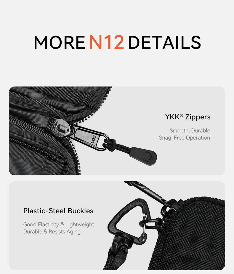 ReeYee N12 Passport Holder Wallet, Travel Organizer for Cards Tickets, Water-Resistant Scratch-Resistant Essential Wallet Pouch