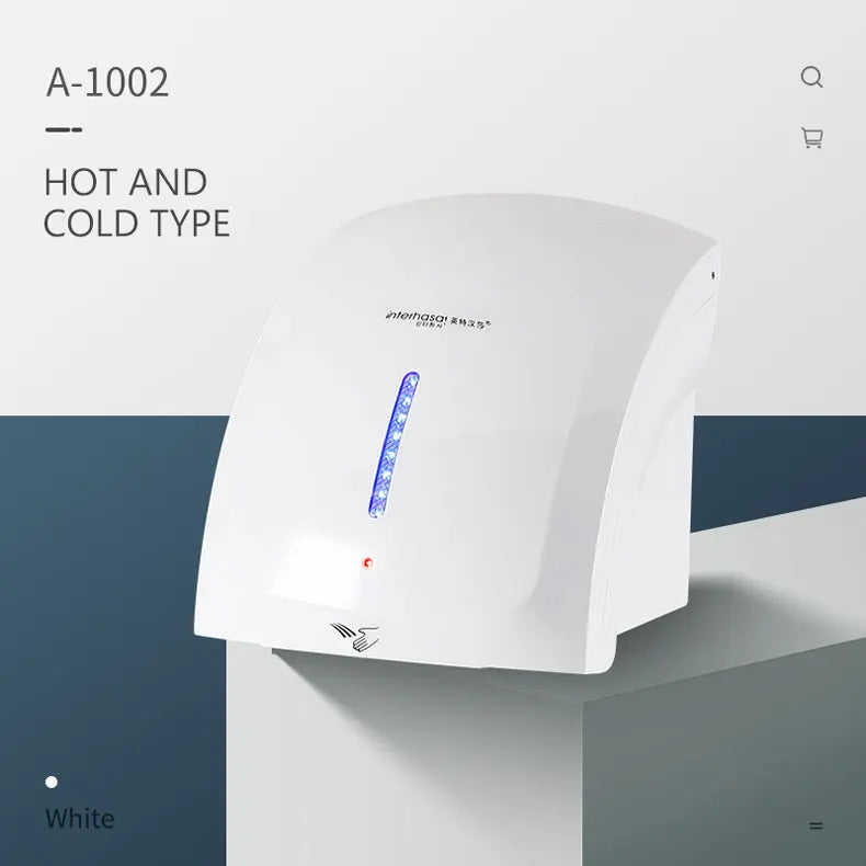 Fully Automatic Hand Dryer Induction Hot and Cold Hand Drying Machine Hotel Hand Dryer  sèche-mains осушитель