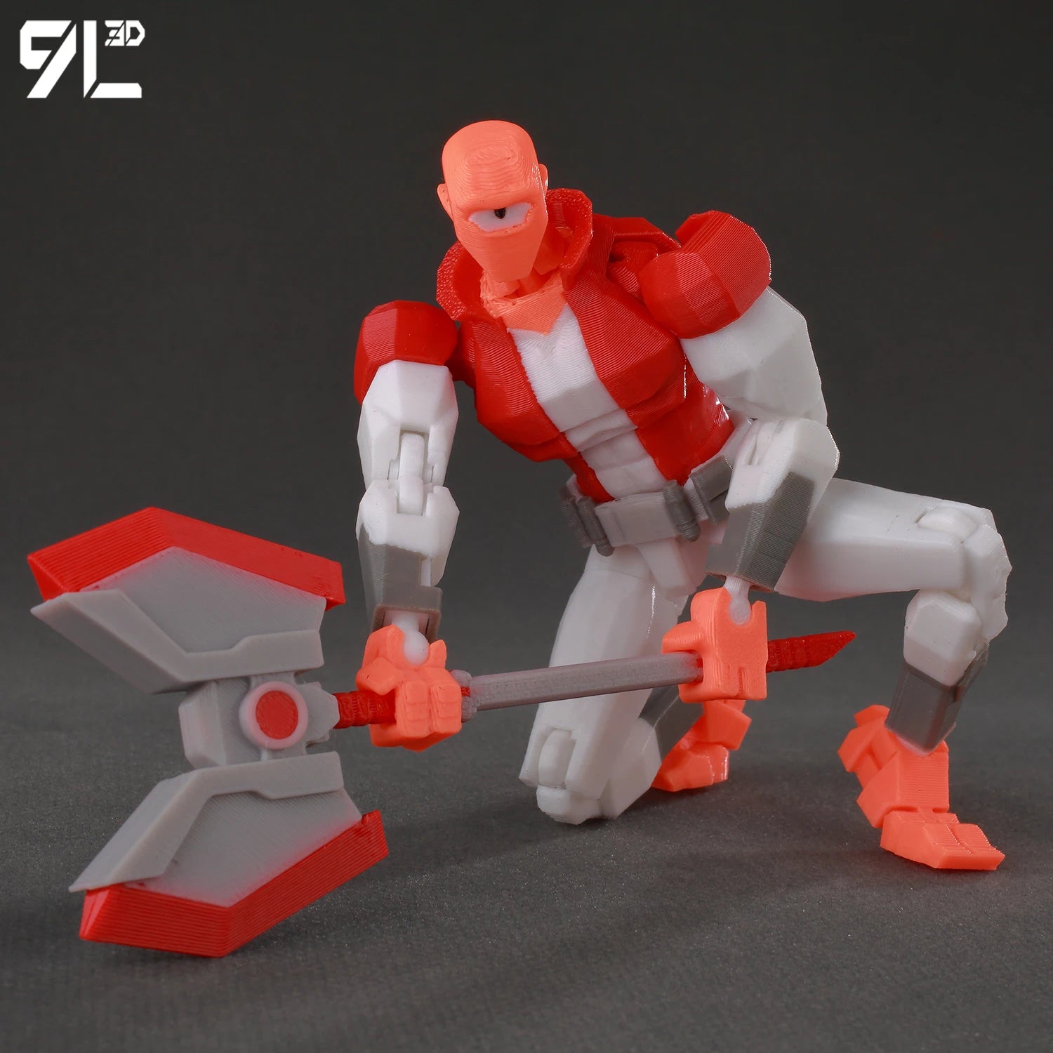 9L3D Superhero Team Invincible Boy Heroes Action Figure Lucky13 Dummy13 Multi-Colored T13 Multi-Jointed Collectible Toys Titan13