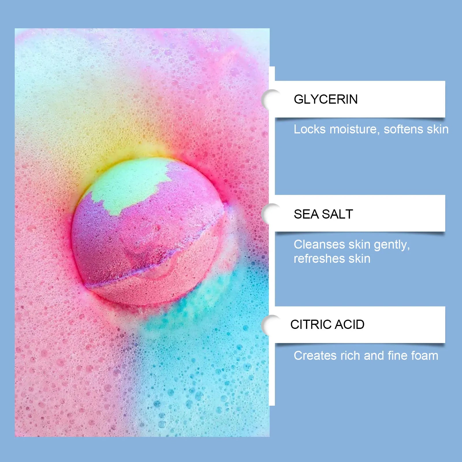 12pcs Kids Bath Bombs Set with Surprise Toys Inside Natural Organic Bubble Bath Fizzies Balls Gift for Children Holiday Gift Set