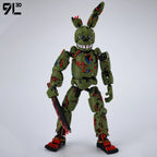 9L3D Printed FNAF Freddy Fazbear's Pizza Springtrap Toys Action Figures Anime Model Lucky13 Dummy13 Titan13 Ornaments Gifts