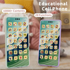 Toy Cell Phone Educational Toys Cellphone Baby Kid Educational Toy Phone Mobile Phone Model Toy for Children Birthday Xmas Gift