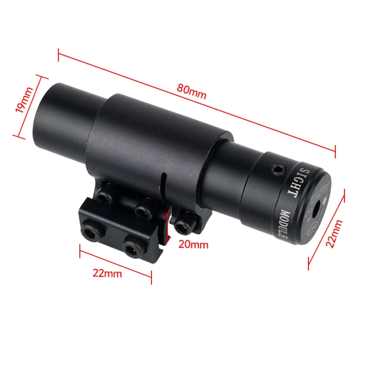 Outdoor Red Dot Red/Green Laser Sight Hunting Accsesories Sports Long Distance Laser Calibrator for 11/20mm Rail