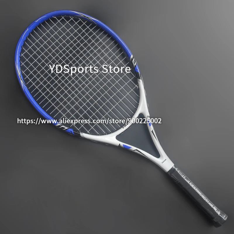 Professional Ultralight Racquet Composite Carbon Aluminium Alloy Tennisracket 45-55LBS Training Tennis Rackets Unisex Trainer